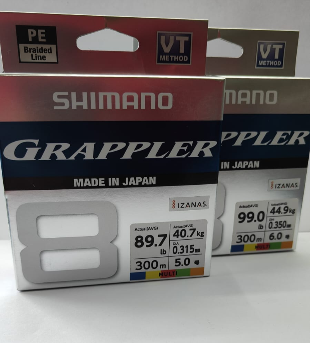 Shimano Grappler 8 PE Braided Line 300m