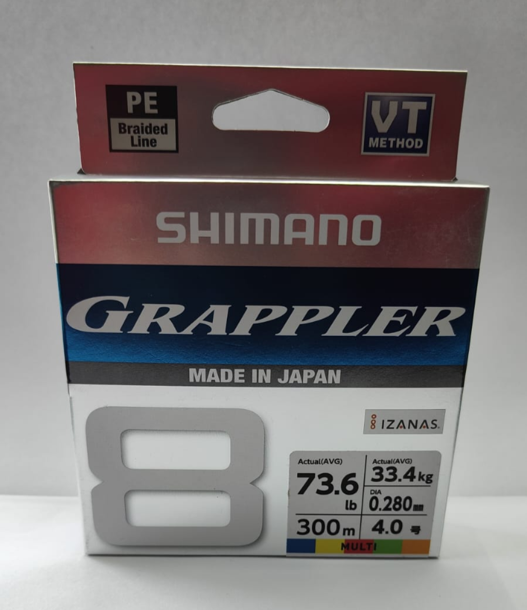 Shimano grappler braid line 300m